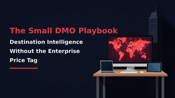 The Small DMO Playbook: Destination Intelligence Without the Enterprise Price Tag